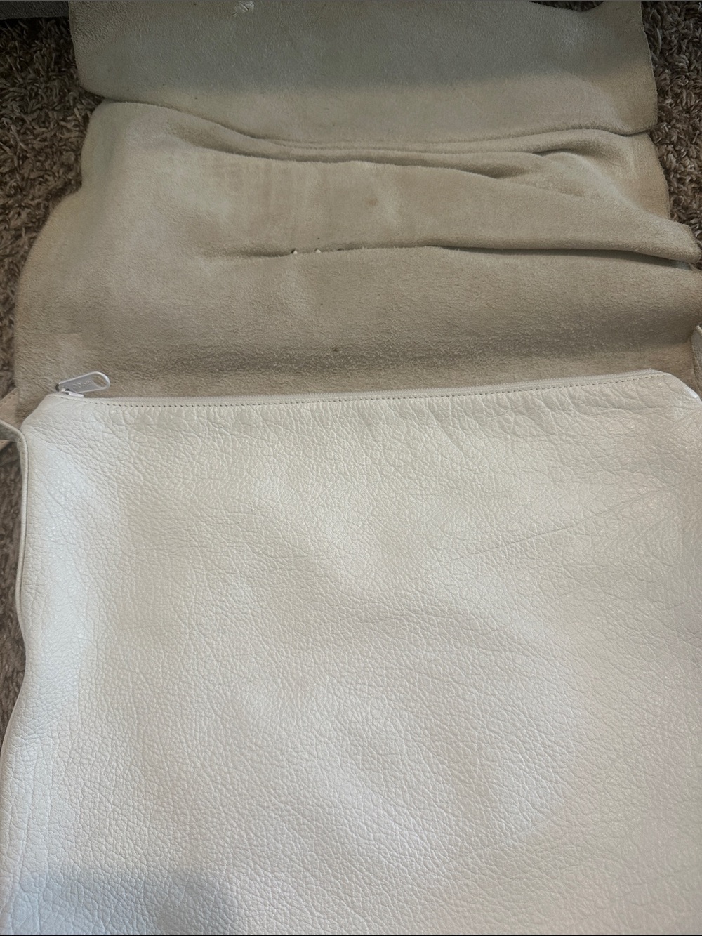 Vintage Carlos falchi cream purse - Picture 6 of 11